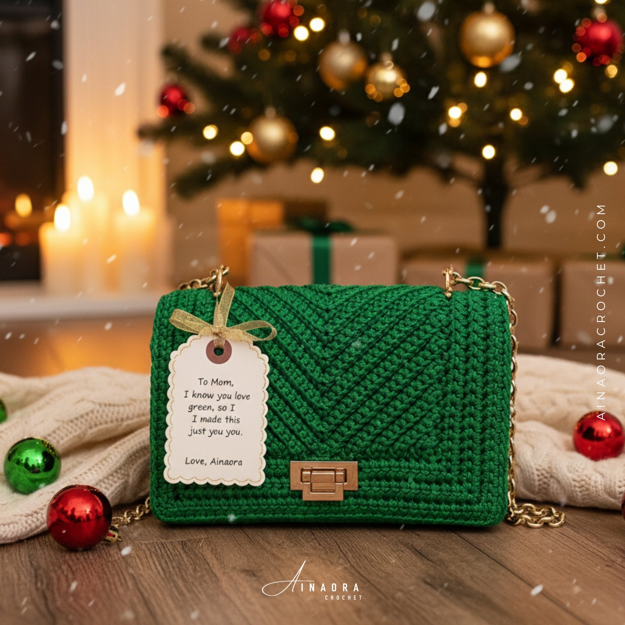 Crochet Bag Pattern PDF Bag Crochet Video Tutorial Crochet Bag DIY Crochet Handbag Elegant Crochet Purse Pattern Video Tutorial Bag