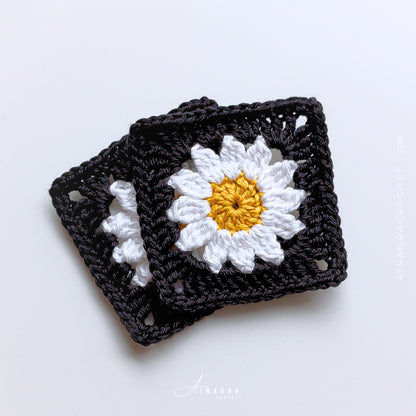 Daisy Square Crochet Pattern