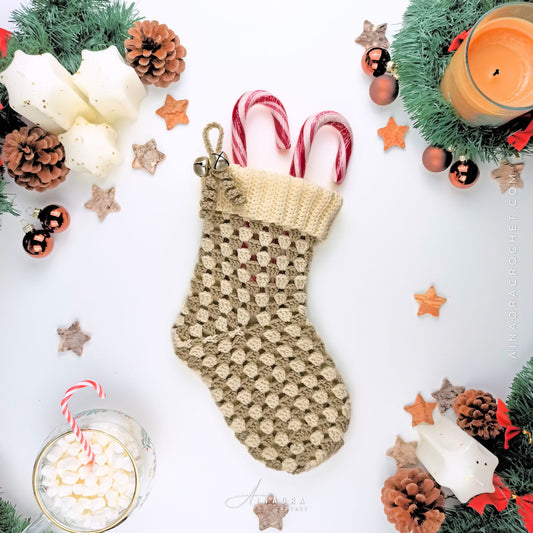 Granny Stocking Crochet Pattern