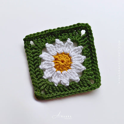 Daisy Square Crochet Pattern