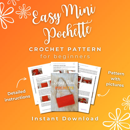 Easy Mini Pochette Crochet Pattern