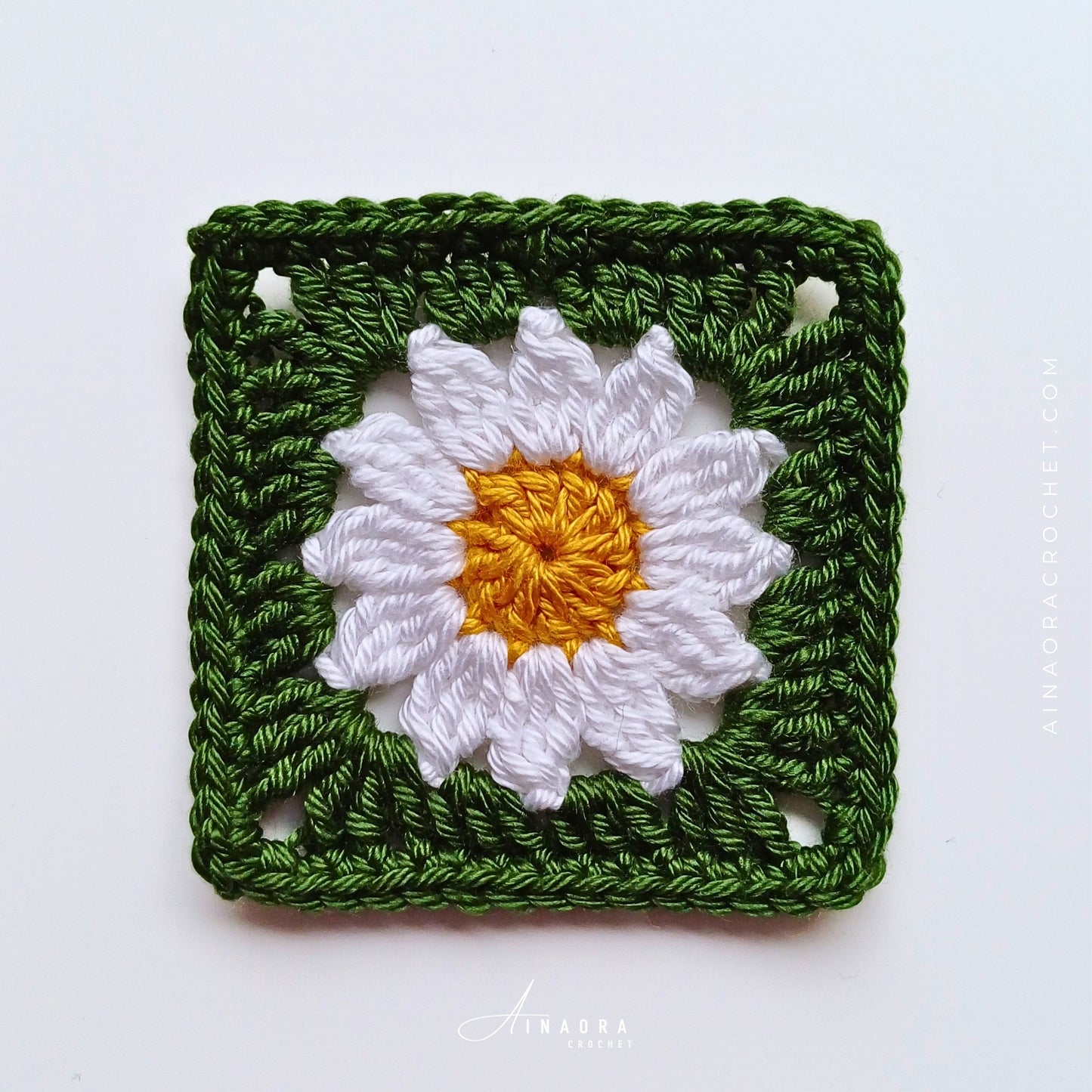 Daisy Square Crochet Pattern