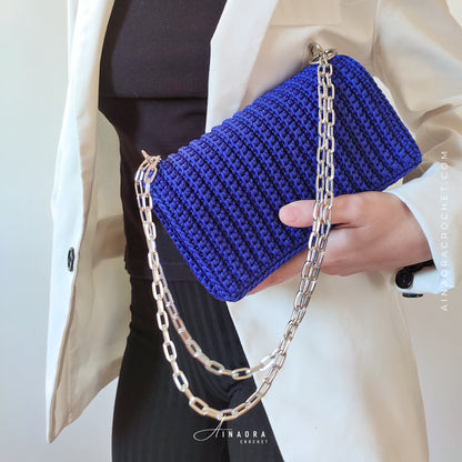 Striped Pochette Crochet Pattern