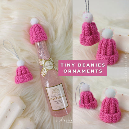 Crochet Tiny Beanies Ornaments Crochet Pattern