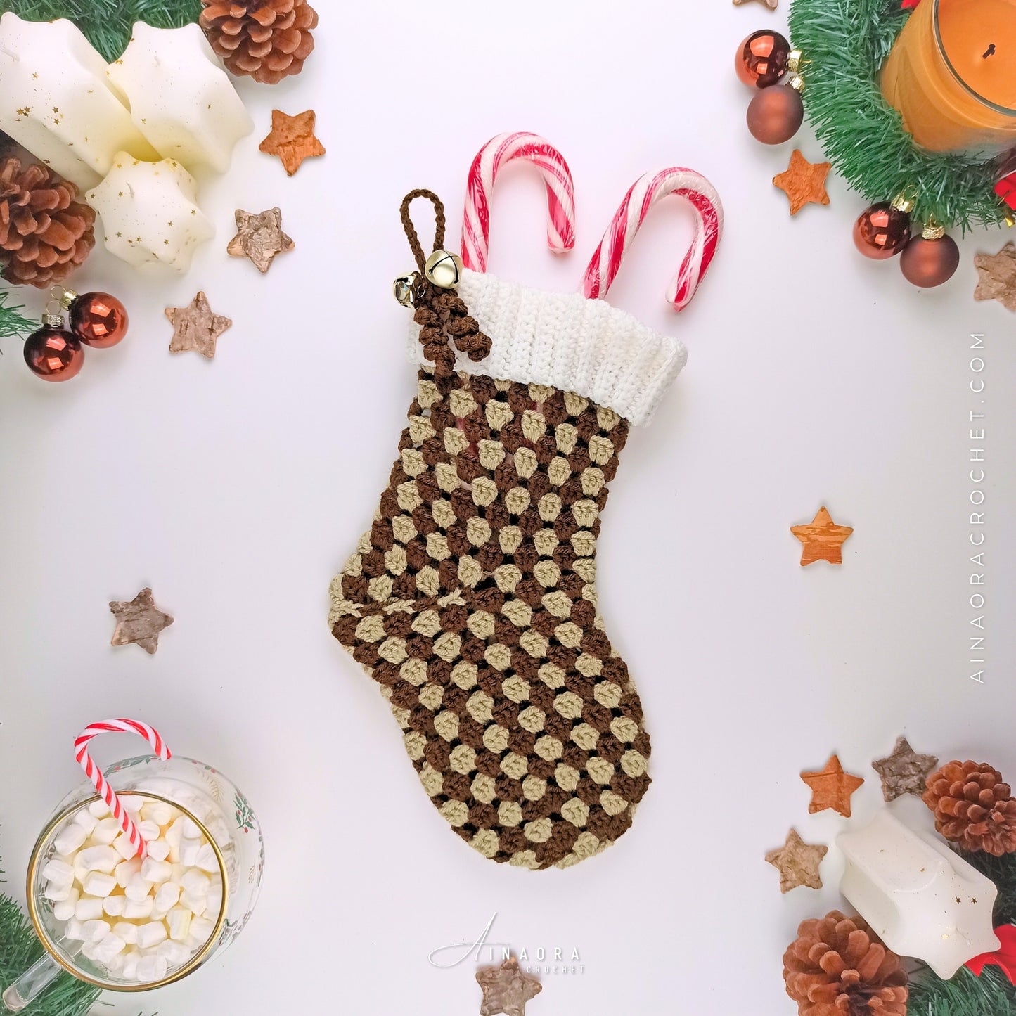 Granny Stocking Crochet Pattern