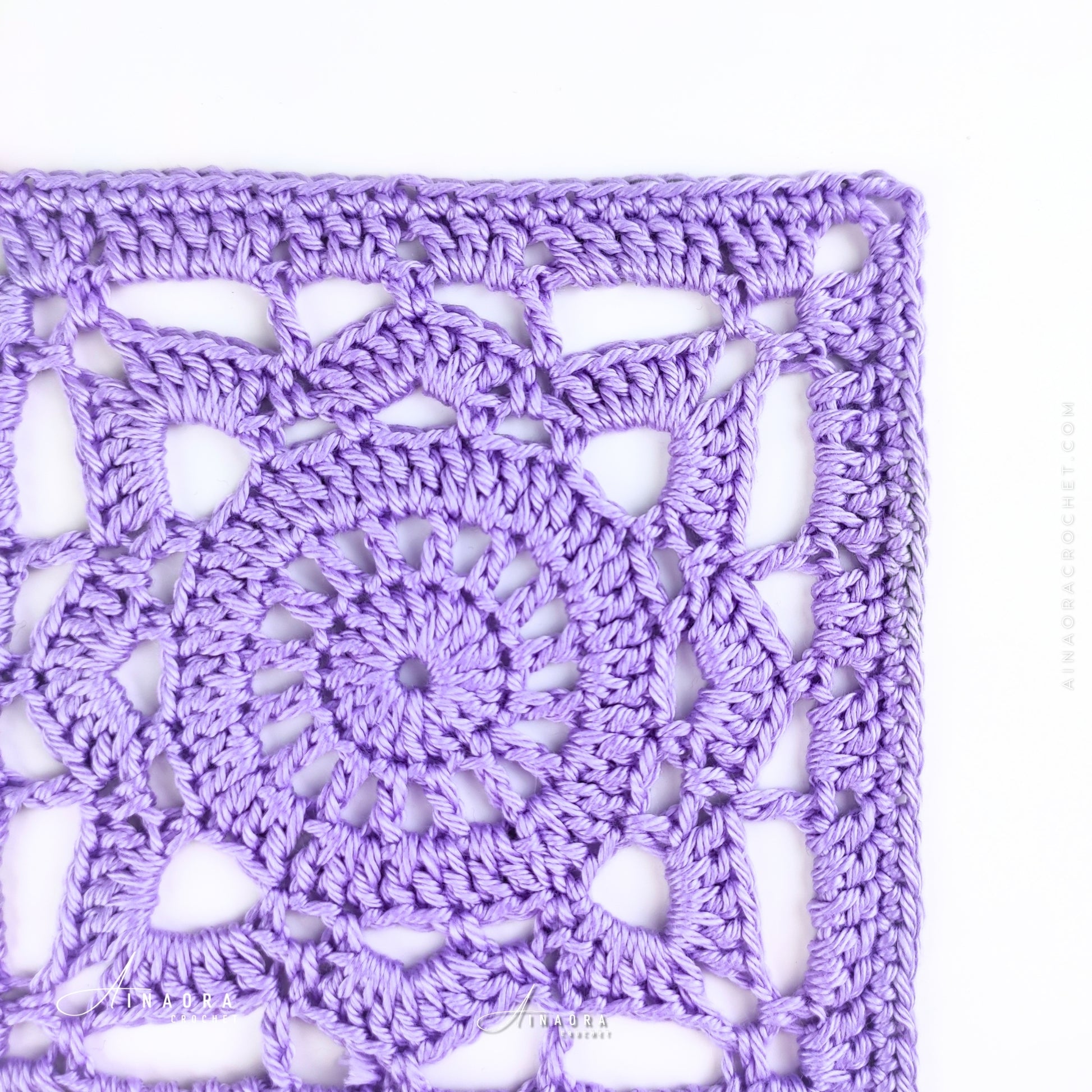 Willow Granny Square Crochet Pattern – Ainaora Crochet willow-granny-square-crochet-pattern-ainaora-crochet