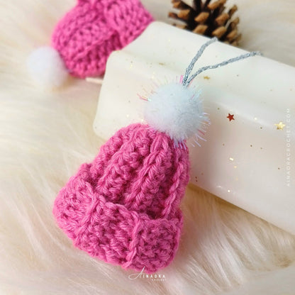 Crochet Tiny Beanies Ornaments Crochet Pattern