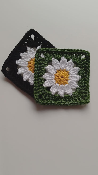 Daisy Square Crochet Pattern